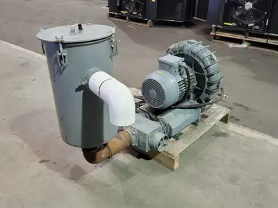 10 hp Regenerative Blower on Skid