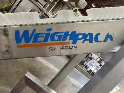 NEW 2005 WEIGHPACK INCLINED INFEED CONVEYOR