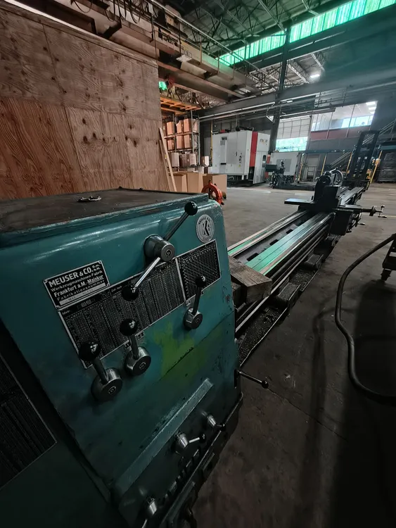 Used MEUSER M4L-40575 Gap Lathes South Carolina US | ESS Industrial Equipment Sales #1340005