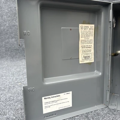 Used Westinghouse GU-322N Misc Industrial Equipment California US | Davliegogo LLC #1709913