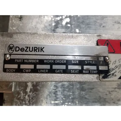 USED DEZURIK KCB