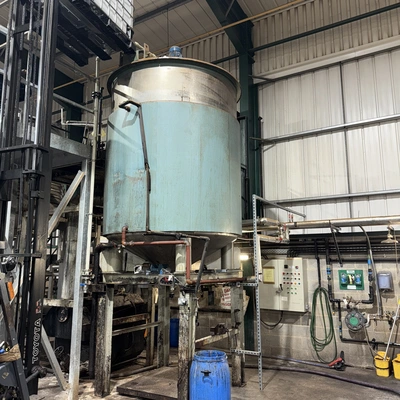 8,000L Stainless Steel Paddle Mix Tank – 7.5 kW