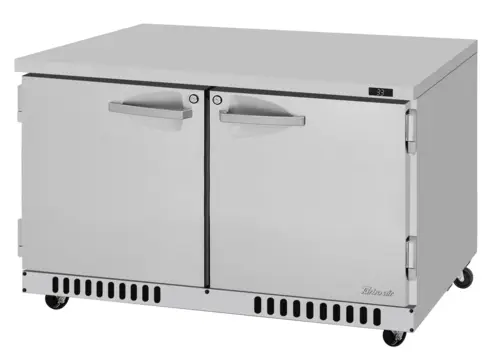 Turbo Air PUR-48-FB-N 48 1/4" W Undercounter Refrigerator w/ (2) Section & (2) Doors, 115v
