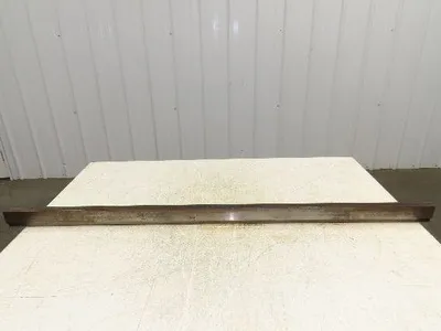 Press Brake Die 52" Long 90° V 1/4" W 1/8" D 1-3/4" H 1/2" Tang