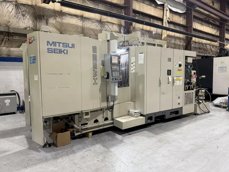 Used 2006 MITSUI SEIKI HW55S Horizontal Machining Centers | Tramar Industries #716932