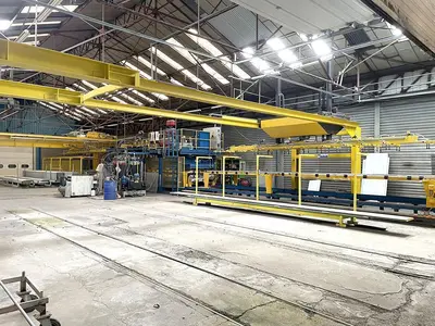 USED MANNI / CANNON POLYURETHANE PRESS FOR SANDWICH PANELS