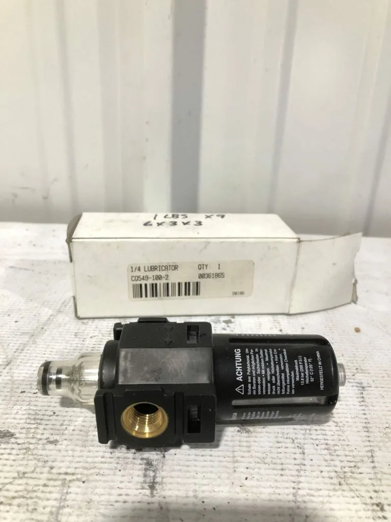 MSC IR CQ59-100-2 Air Line Lubricator 00361865-NIB