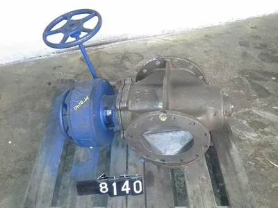 10"-150, 3 way Dezurik Plug Valve, Rebuilt Condition
