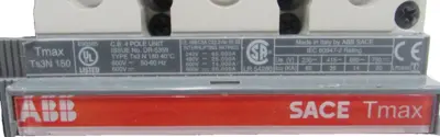 NEW ABB SACE TMAX TS3N 150 CIRCUIT BREAKER 30CIRCUIT BREAKER 30AMP