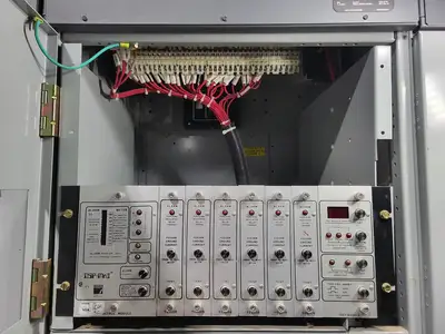 Low Voltage PDC / Switchgear Section, (1) 4000A, (5) 1200A Magnum DS Breakers, 600V 3PH