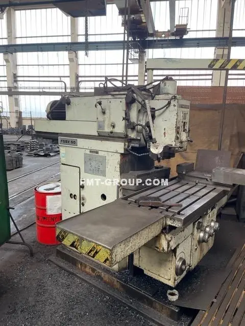 Used 1985 TOS FGSV 50 Vertical Mills | F.M.T. Group s.r.o. #1253054
