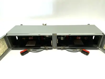 USED SQUARE D BY SCHNEIDER ELECTRIC FUSIBLE TWIN SWITCH PANELBOARD DISCONNECTOR 30A 3-POLE