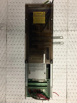 USED INDRAMAT TDM 1.2-100-300-W1-000 (2)-A.C.SERVO CONTROLLER