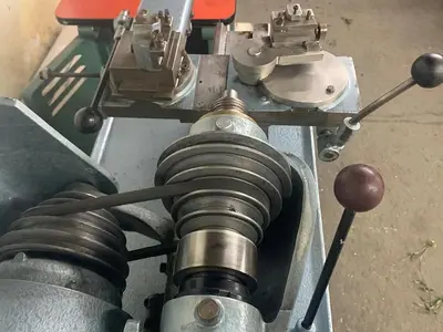 Benzinger Inside Turning Horizontal Ring Lathe with Precision Radius Attachment
