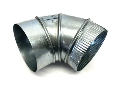 Used Imperial Adjustable Furnace Elbow 90°, 26 Gauge, 6" LOT OF 2 HVAC Parts and Equipment Michigan US | Maverick Industrial Sales #1395645