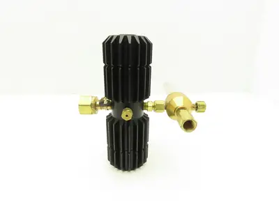 Harris 3-CD100F Calorific Compressed Gas Regulator w/1500PSI Gauge & Flowmeter