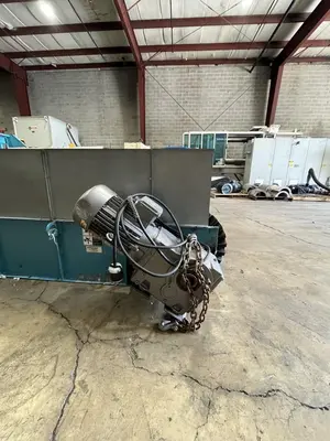 Bunting Used Magnetic Separator System and Conveyor, 26" Wide, yr. 2012