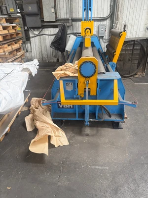 Used Parmigiani VBH 8-210 Plate Bending Rolls including Pinch Illinois US | Meadoworks #1514567