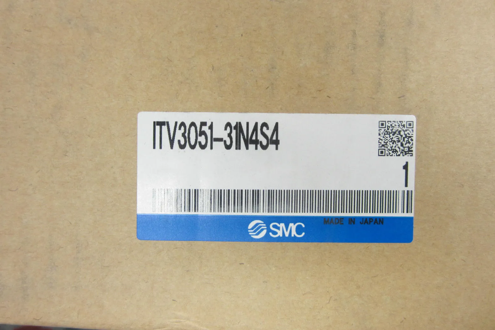 NEW SMC ITV3051-31N4S4 E/P REGULATOR ITV305131N4S4