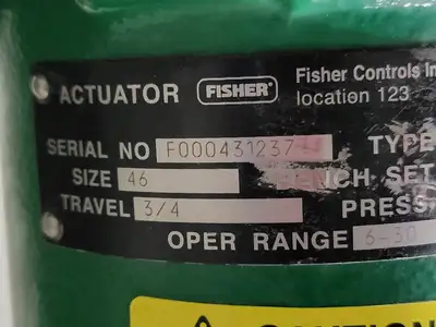 NEW FISHER CONTROLS 667