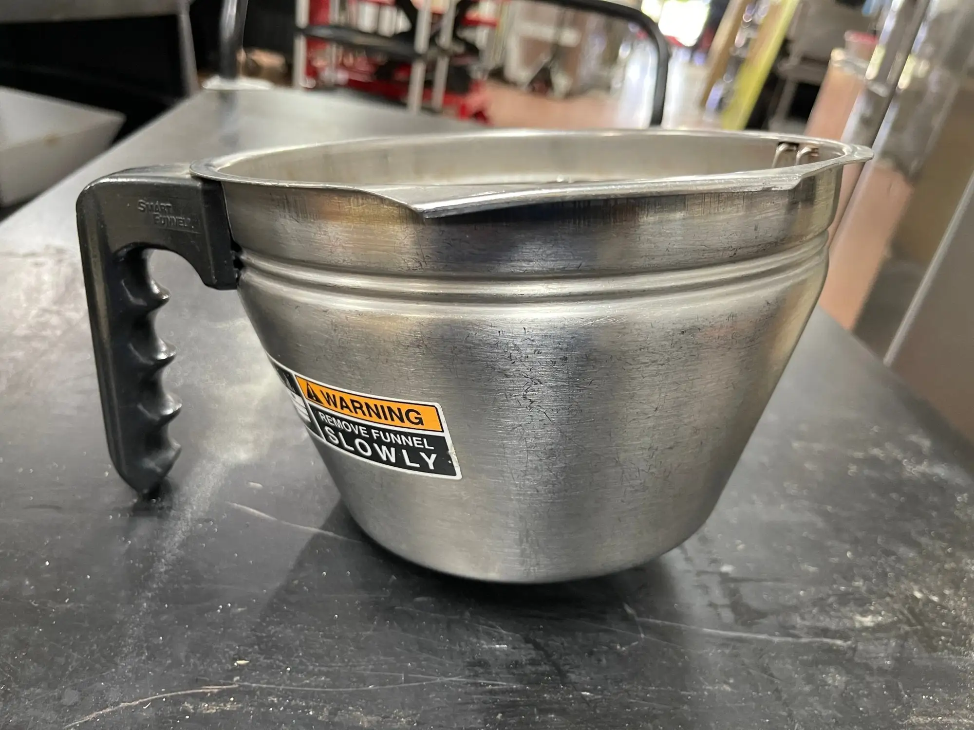Used Bunn Used Bunn 20201.1201 Stainless Steel Coffee Funnel for Single, Dual, and Soft Heat Brewers Coffee Equipment Illinois US | Falcon Restaurant Supply #1376147