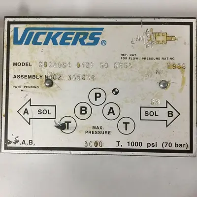 USED VICKERS SDG20S4 012F 50 S553