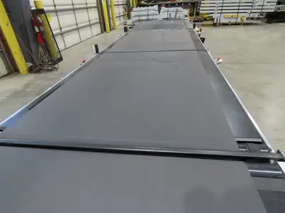 Mantissa 41"x 17' 4" Belt Conveyor 4-Zone High Speed Package Sorting 435fpm