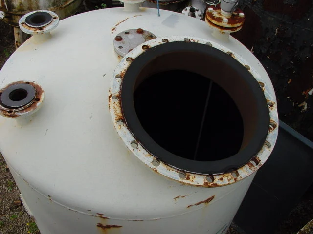 2350 L M/S Rubber Lined Pres/Vac Vessel