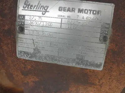 USED STERLING ELECTRIC FMDF
