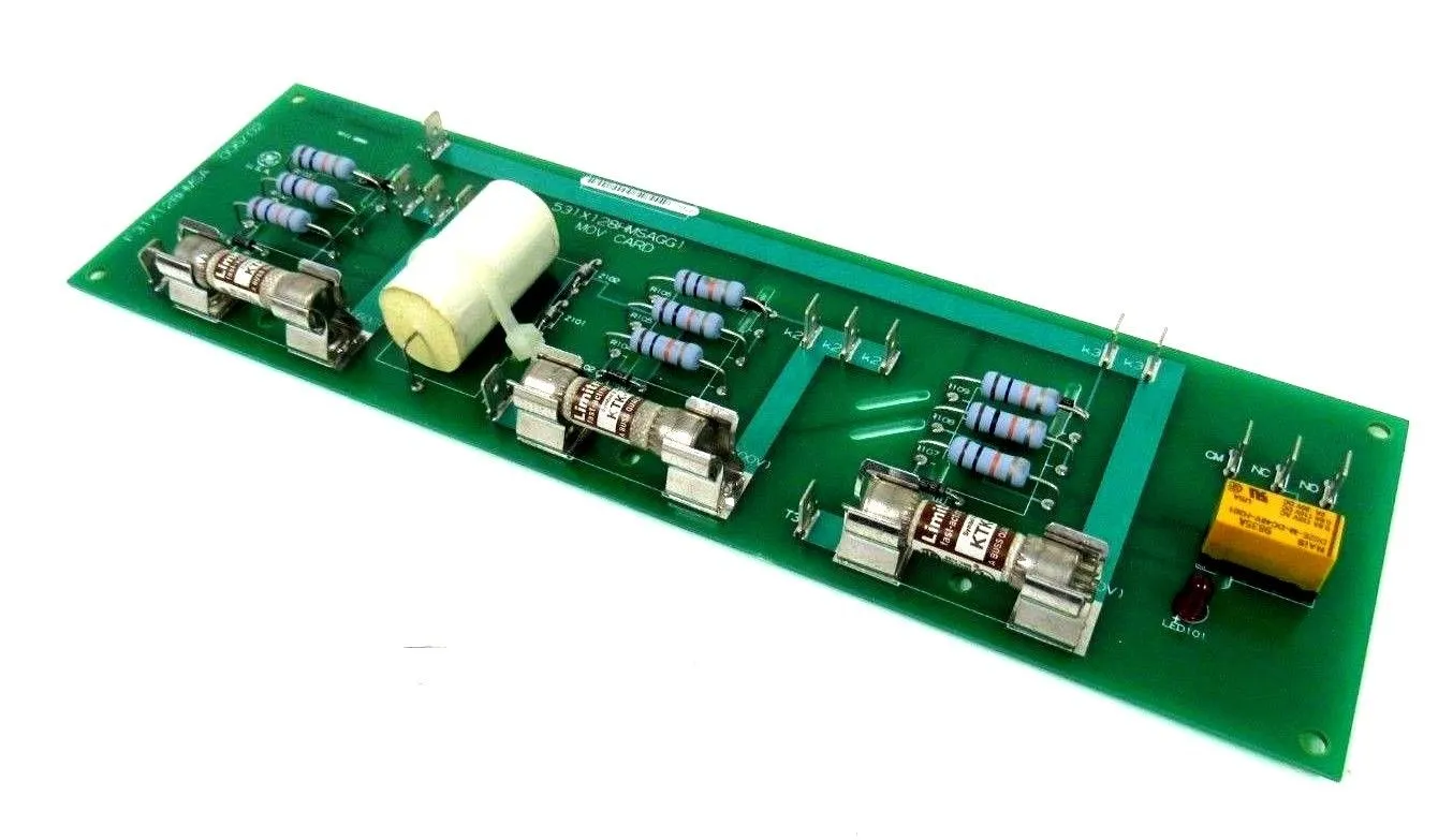 USED GENERAL ELECTRIC 531X128HMSAGG1 MOV CARD