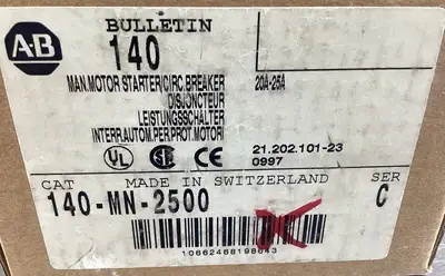 USED INDUSTRIAL MRO 140-MN-2500