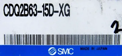 NEW BOX OF 2 SMC CDQ2B63-15D-XG PNEUMATIC CYLINDER CDQ2B6315DXG