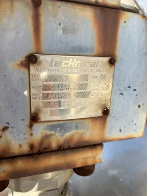1,000L S/S JKTD  Hemis  Pressindustria Scrape Surface Anchor Reactor