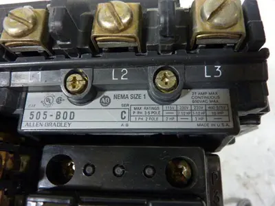 USED ALLEN BRADLEY 505-BOD SER C