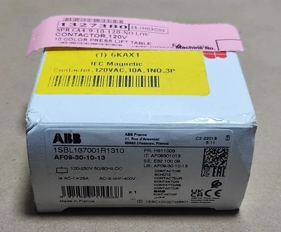 NEW ABB AF09-30-10-13