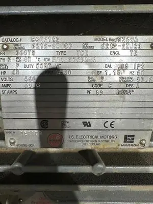 Used US ELECTRICAL SQUIRREL CAGE A.C. Motors Ohio US | Surplus Asset Holdings #1187530