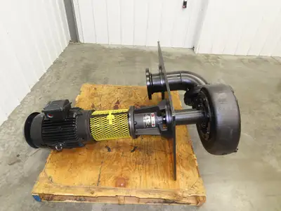 Haynes 6552-9 Vertical Centrifugal Pump 6x6" Flanged 1260gpm 10Hp Motor 230/460V