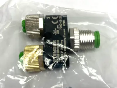 New | in-Stock Murrelektronik T-Coupler M12 Male/ 2x Female A-cod. Electrical Fittings Michigan US | Maverick Industrial Sales #1391552