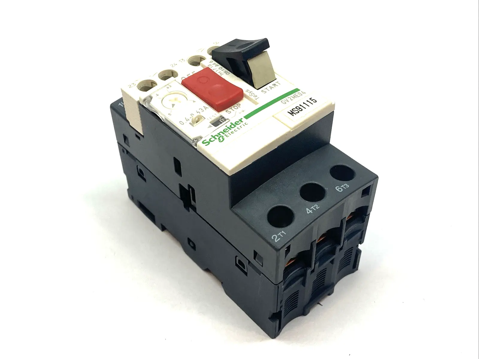 Used Schneider Electric TeSys Manual Motor Starter & Protector 0.4-0.63A 690V Starters Michigan US | Maverick Industrial Sales #1402114