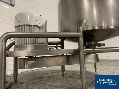 USED Bcast Stainless Products 150 Gal BCast Likwifier, 304 S/S, 75 HP