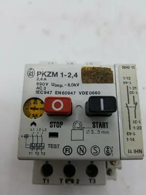 KLOCKNER MOELLER, PKZM1-2,4 MANUAL MOTOR STARTER