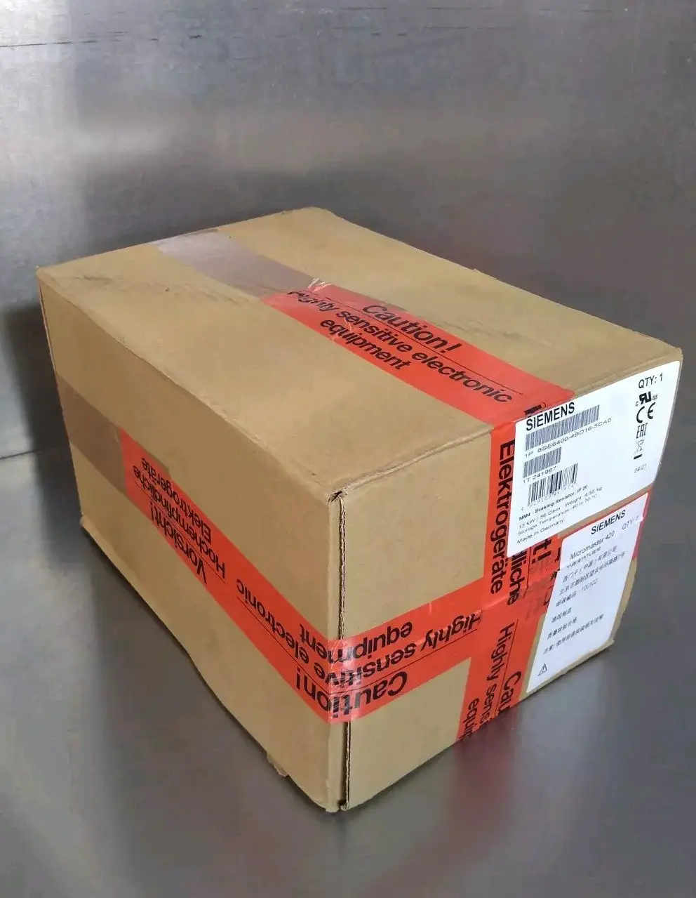 Siemens 6SE6400-4BD16-5CA0 MICROMASTER Braking resistor Loc4E47