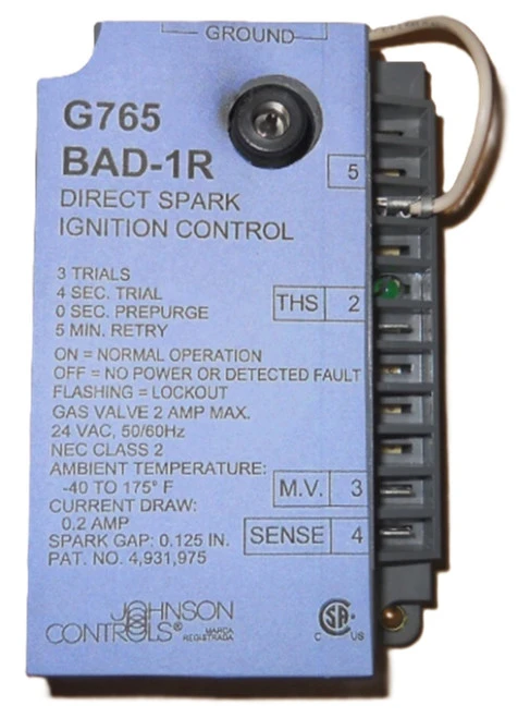 Johnson Controls G765BAD-1R Ignition Control, aka Lennox LH33WP001 [New]
