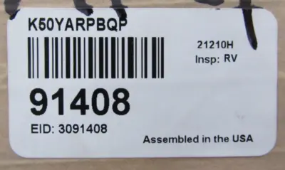 NEW BANNER 91408 FIXED-FIELD SENSOR K50YARPBQP K50RPFF50YXXD5QPMA-88106