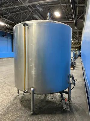Cream City Boiler Co. 1100 Gal  S/s Tank