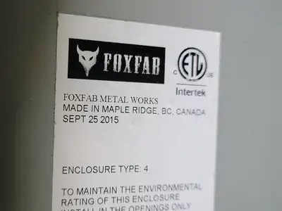 Electrical Enclosure Type 4