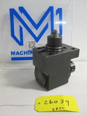 DMG Mori Seiki SL-25Y Right Angle 90 degree Live Tool Holder ER32 65 x 75 mm