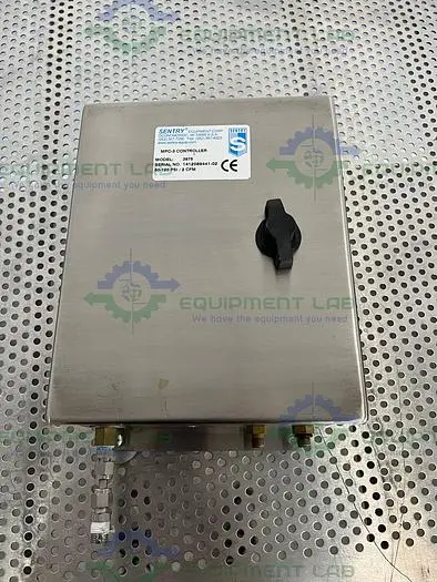 Used SENTRY MODEL 3975 MPC-3 CONTROLLER W/ SMC SV2100-5W1U & NORGREN 150PSI FILTER Industrial Controls California US | Equipment Lab #486957