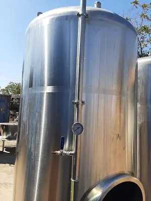 Tank, 465 Gallon, S/st, DT/DB, 15 BBL Brite Tank #S744754