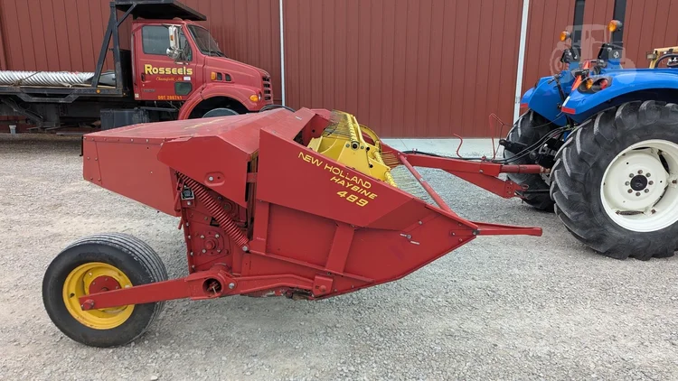 Used NEW HOLLAND HAYBINE 489 Windrowers/Swathers | Rosseel's Equipment Inc #720715